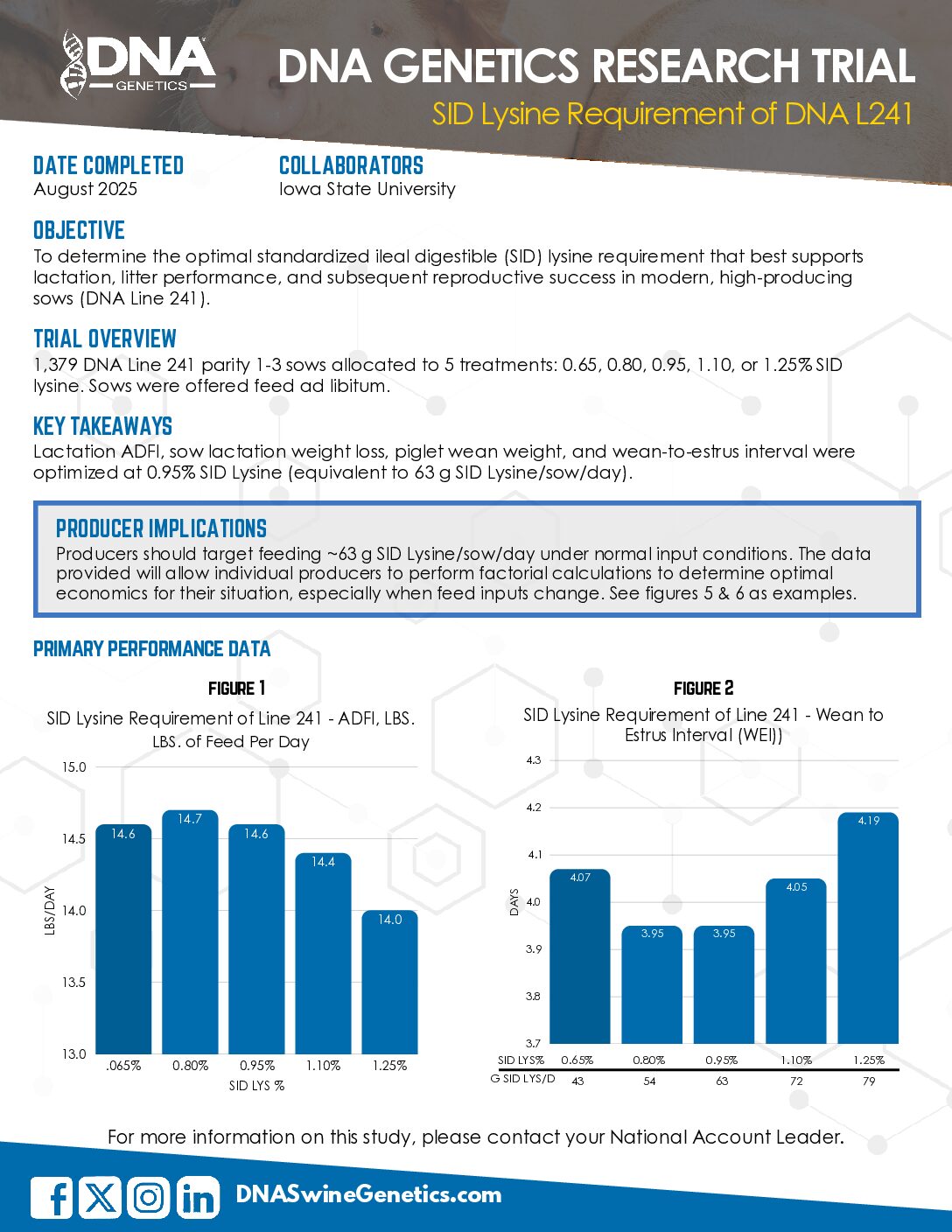 SID Lysine Requirement of DNA L241